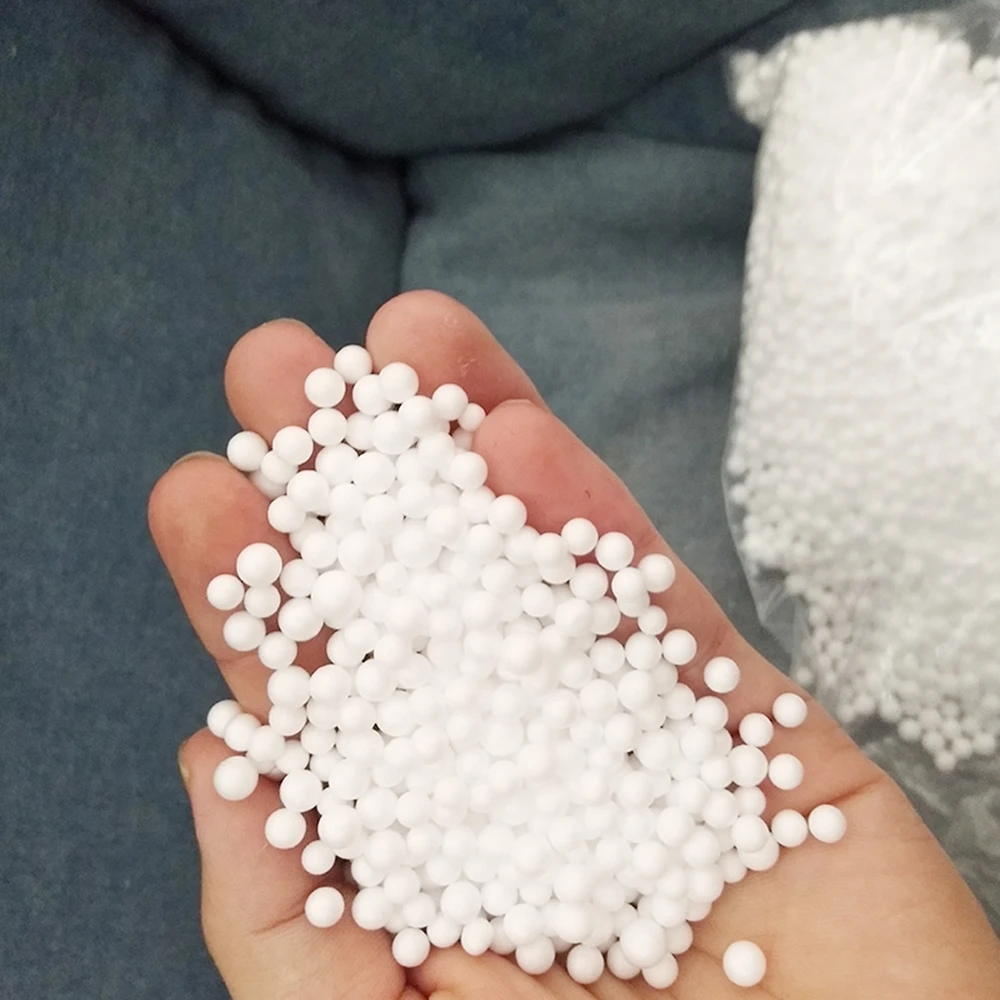 White Foam Balls 3-5mm 10g/20g/50g/100g DIY Craft Materials Lazy Sofa Filler Pillow Bean Bags Chairsofa Filler