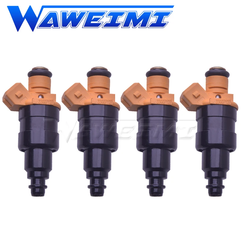 WAWEIMI 4 Pieces Fuel Injector OE 33007127 For 87-98 Jeep Cherokee Wrangler Comanche 4.0L New Car Accessories