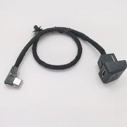 USB Cable USB Plugs Car Radio RD9 RD43 RD45 For Peugeot 206 207 307 308 407 408 508 607 Citroen C2 C3 C4 C5 C6 MRN DS DS3 DS4 D