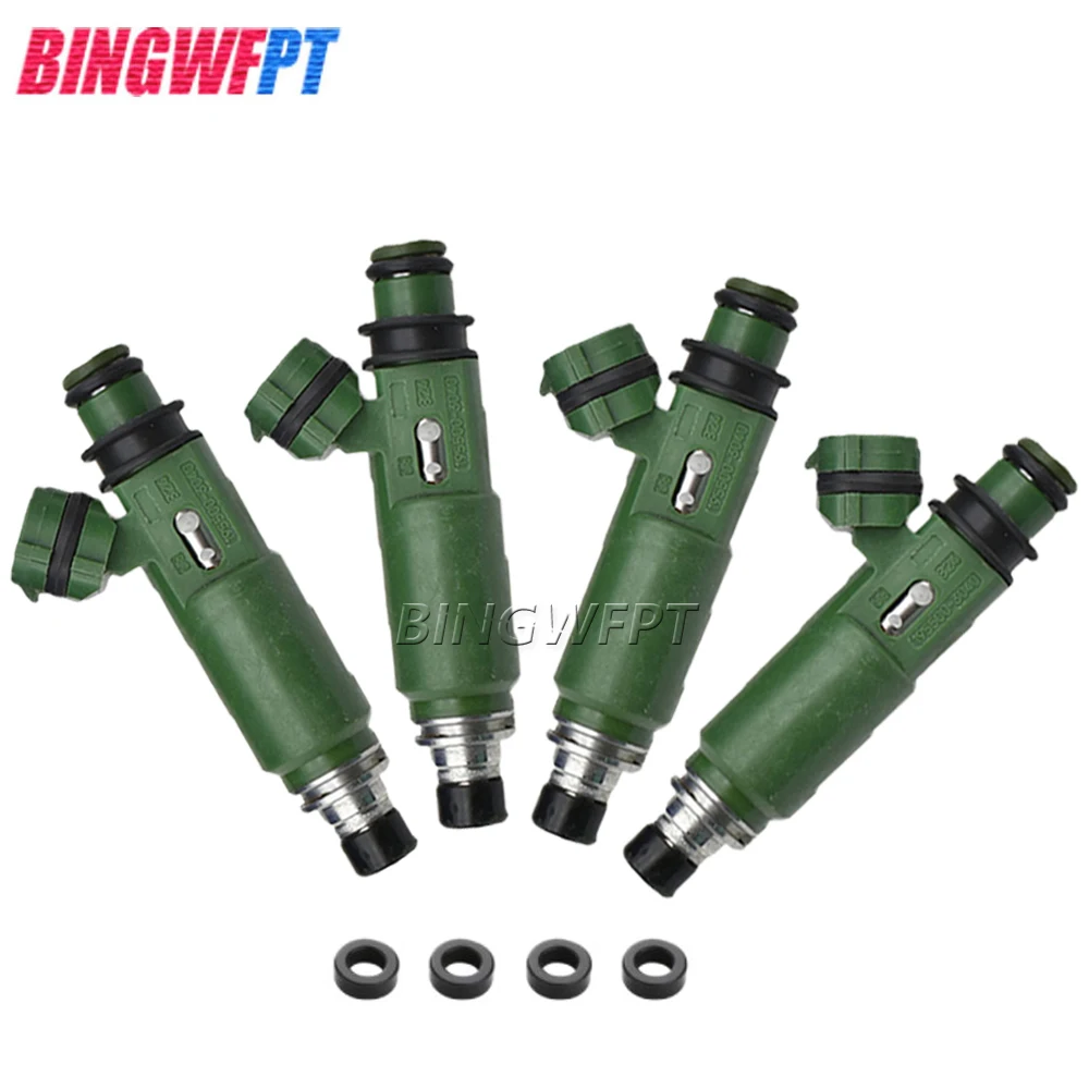 

4PCS 195500-3040 1955003040 23250-66010 fuel injectors for Mazda Protege 97-98 for Kia Sephia 1997 1.8L