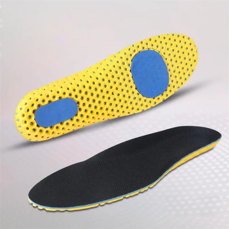 2PCS Insoles Orthopedic Memory Foam Sport Support Insert Woman Men Shoes Feet Soles Pad Orthotic Breathable Running Cushion