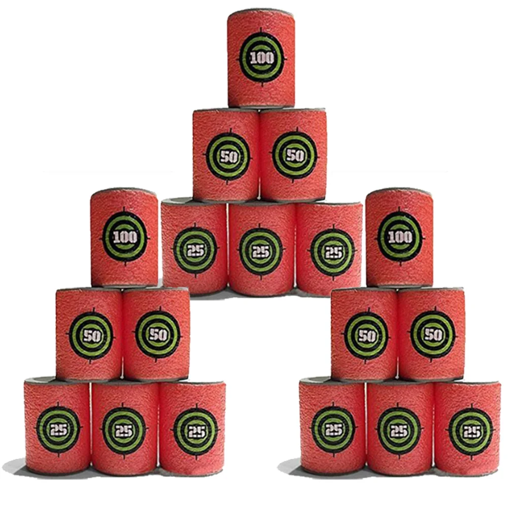 6pcs Bullet Targets Shot Dart Nerf Target for Nerf N-Strike Retaliator Series Blasters Toy Soft Bullet Annex Foam eva target