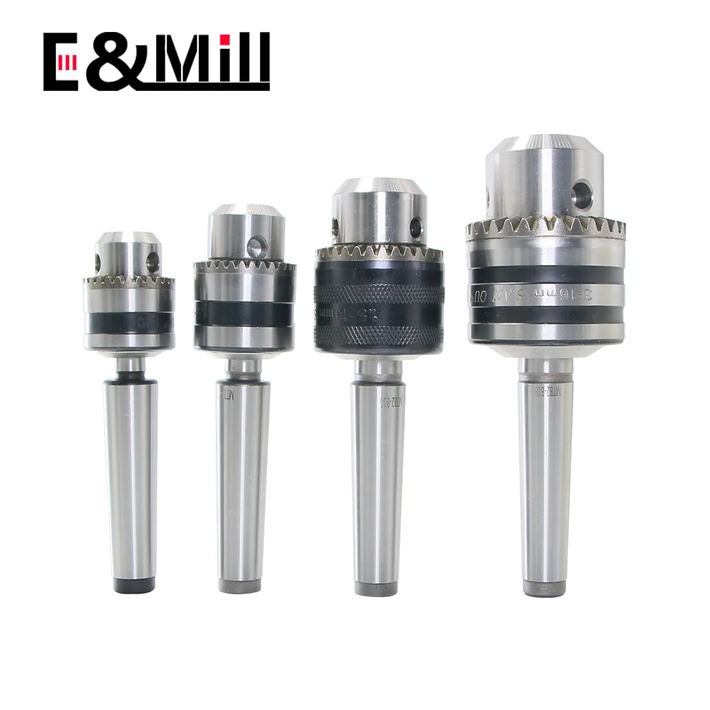 1 Set MT2 MT3 MT4 B10 B12 B16 B18 Pull back Morse thread shank Drill Chuck Arbor Lathe CNC drill machine tool holder M10 M12 M16