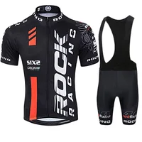 Rockful Summer Racing Ciclismo Jersey para hombre, conjunto de ropa para bicicleta de montaña, ropa para bicicleta MTB