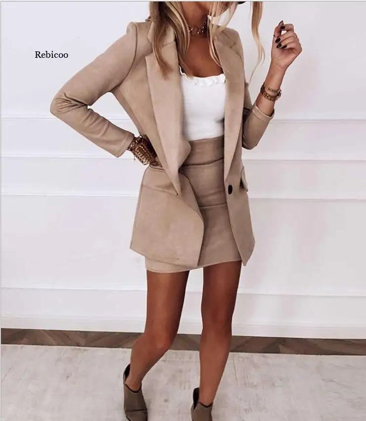 Blazer de escritório feminino elegante, chique, botão, bolso, jaqueta, casual, feminino, slim entalhado, cor sólida, rosa, conjuntos chique