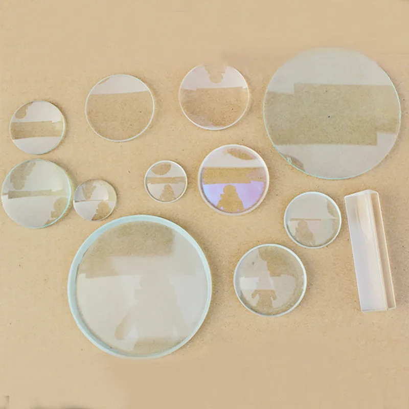 Optical experiment equipment Diameter 3 4 5 cm Optical Glass Optics Double Plano Concave Convex Lens