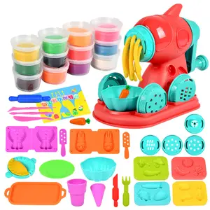 Herramienta de molde de plastilina para ninos juguetes de produccion maquina de fideos de arcilla de Color helado casa de juegos de simulacion DIY AliExpress