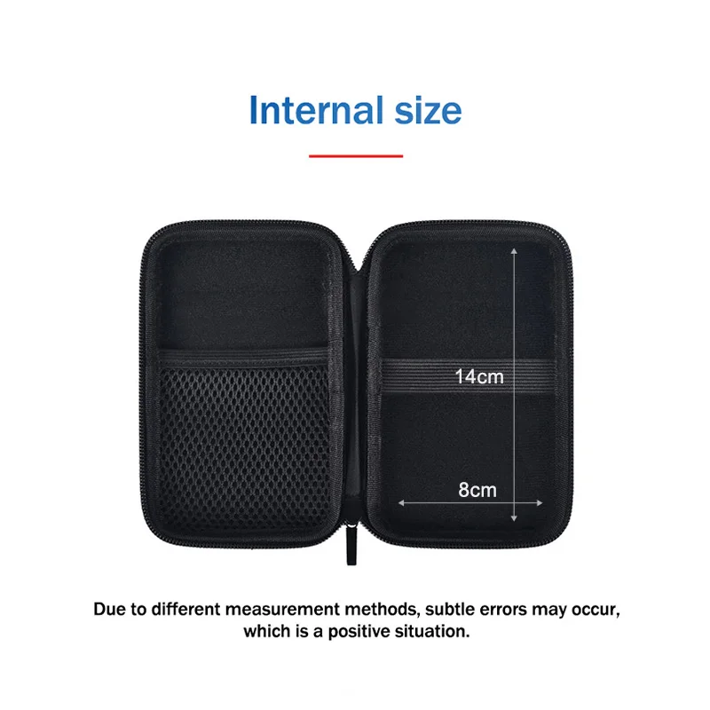 2.5 Inch HDD Box Bag Case Portable Hard Drive Disk Bag for External HDD  Box Power Bank Case Storage Protection box