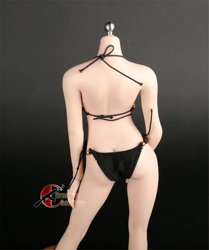 Lingerie Sexy para Action Figure Soldado Feminino, Lingerie Swimwear, Roupas Cuecas, Bikini, 1/6 Escala, 12"