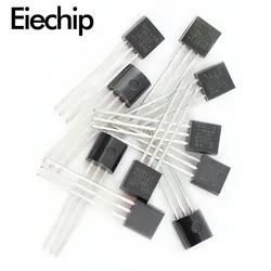 10pcs DS18B20 TO-92 Temperature Sensor Chip 18B20 TO92 For Arduino Digital Thermometer DS18B20 Hall Sensor Diy Electronic Kit