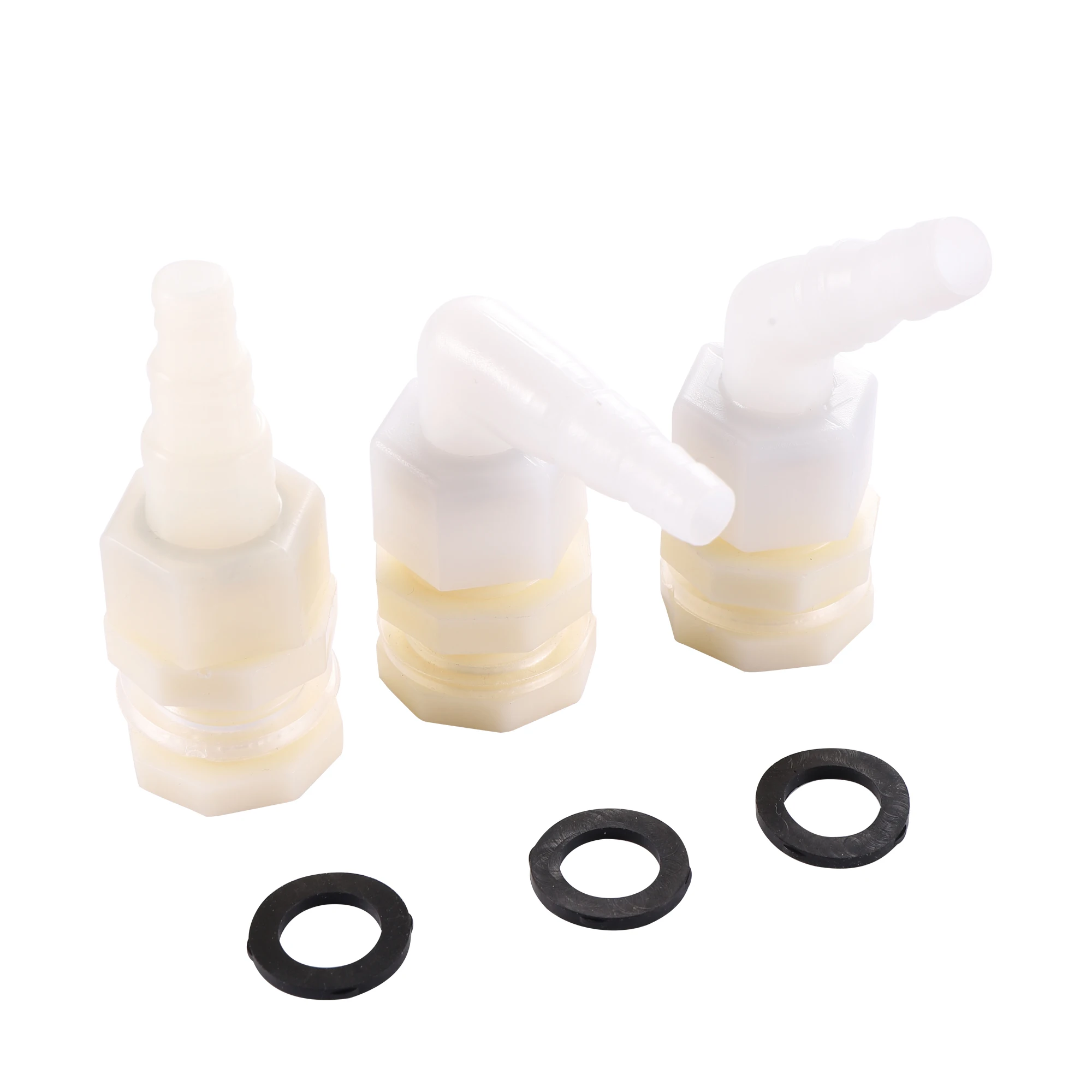 

ABS 1/2" Female Thread 45°90°180° Elbow Connector ID 9~13mm Water Tank Hose Connector Aquarium Watering Pipe Adapter Fitting 1PC