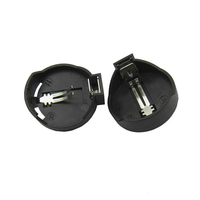 1x 5x 10x Black CR2025 CR2032 3V Button Coin Cell Battery Socket Holder Case Wholesale