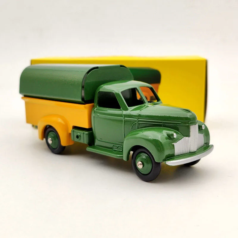 1:43 Atlas Dinky toys 25Q Studebaker Camionnette Bachee Diecast Models Truck Auto Car Gift Collection