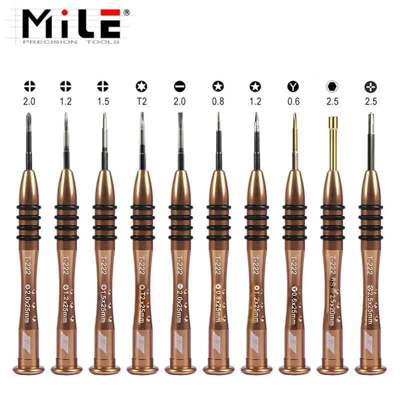 

1 шт. Магнитная отвертка 0,8 Pentalobe 1,3 1,5 2,5 мм Крест 0,6 Y-образный наконечник 2,5 мм шестигранный для фотографий инструменты для открытия MP3 ремонта