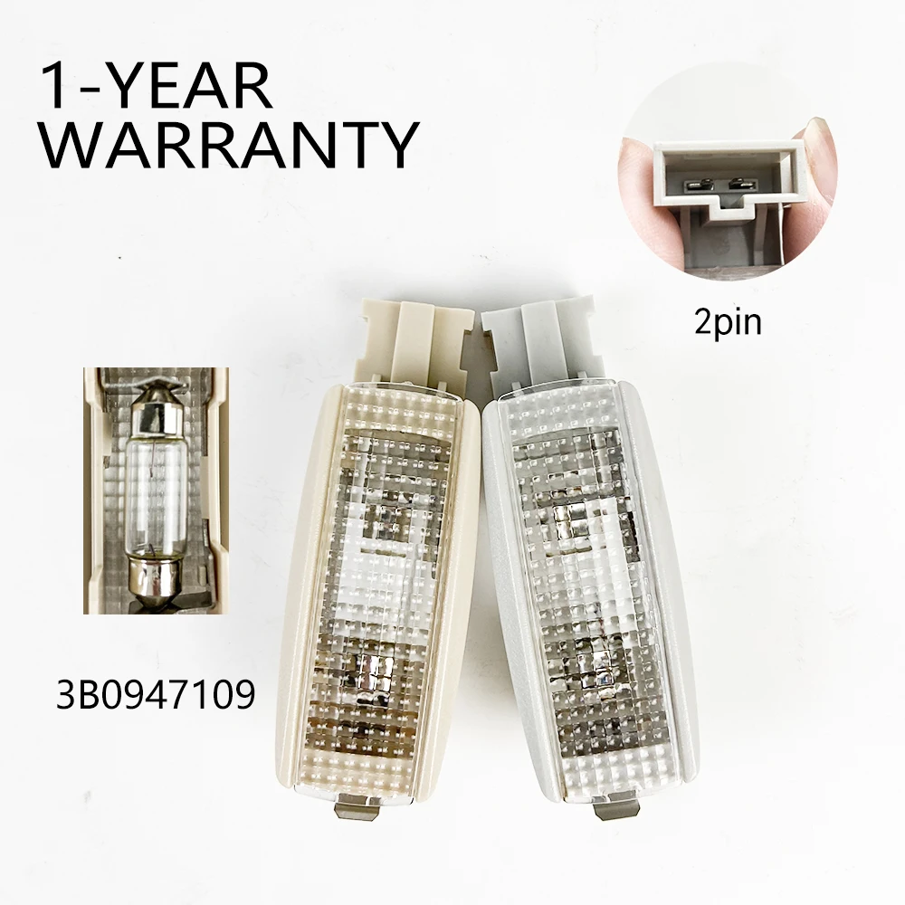 Ceiling light visor makeup mirror front reading light for VW Polo Passat VARIANT GOLF JETTA AUDI A3 A4 OE:3B0947109  3B0 947 109
