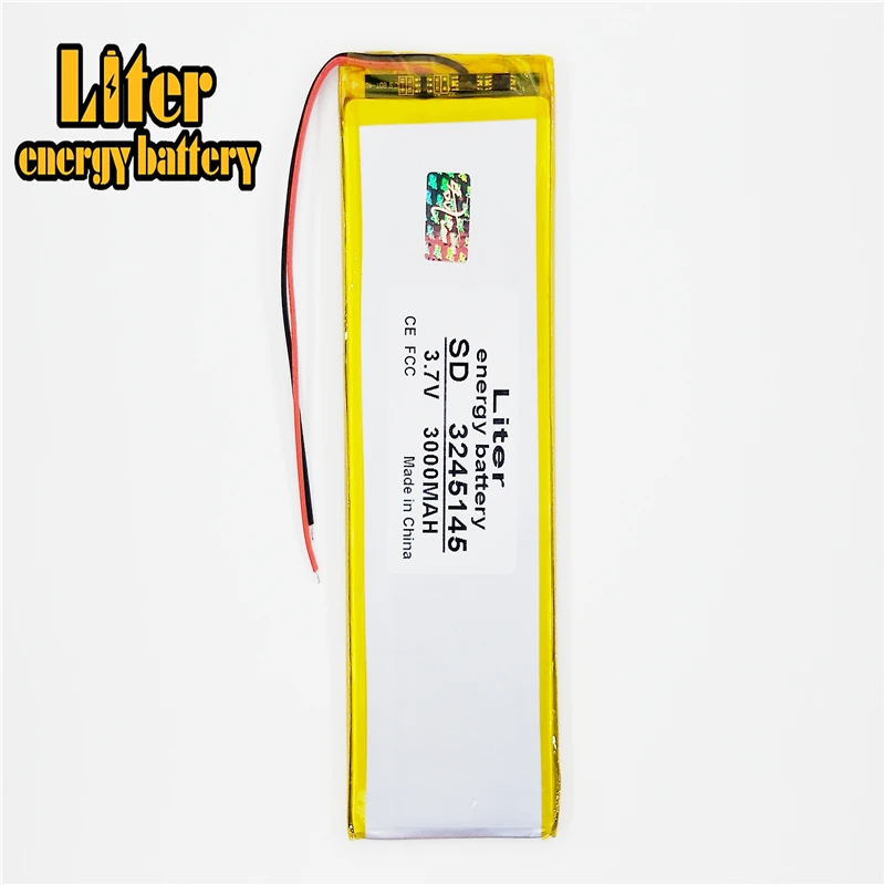 

3000mah lithium Tablet polymer battery 3.7V 10 -inch Tablet PC built-in battery 3245145