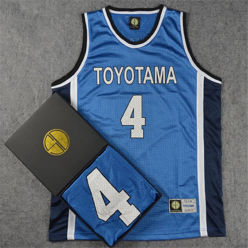 TOYOTAMA Anime Shohoku School Basketball Team Jersey Cosplay Hisashi Mitsui Costume Jersey Slam Dunk Sports Wear Uniform