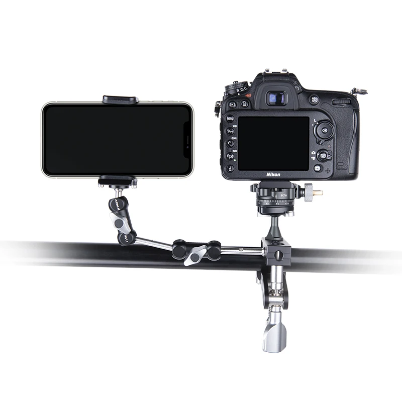 AOKA SC96 سوبر ترايبود جبل حامل قصاصة السفر المشبك للكاميرا