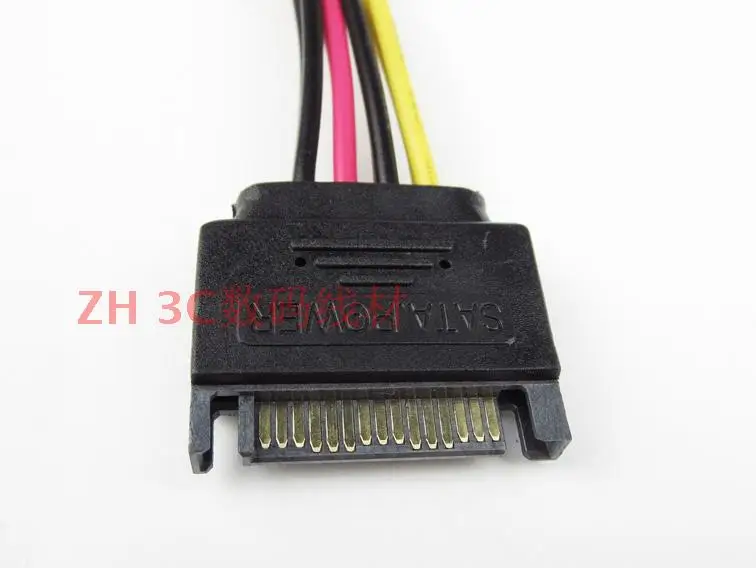 One Point Two SATA Power Extension Cable Solid State Drive Power Line 1 Point 2 Serial Port 15P Graphics Card SSD