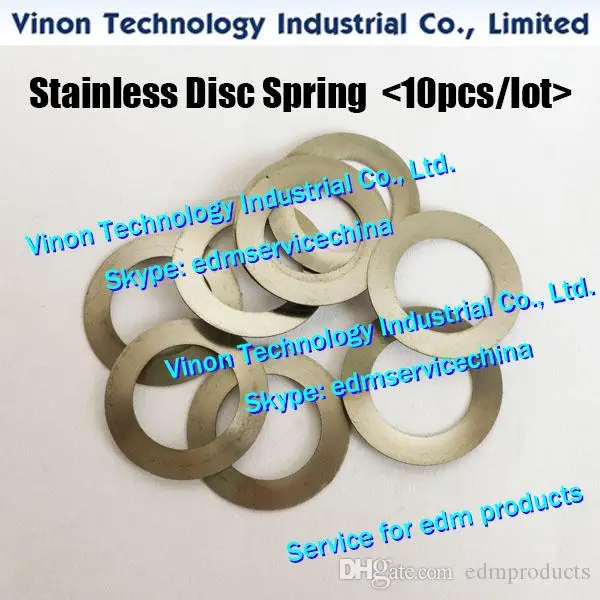 100446374 edm Disc Spring (10pcs per set) for Robofil 290,290P,300,310,500,510. 446.374, 100.446.374, 100-446-374