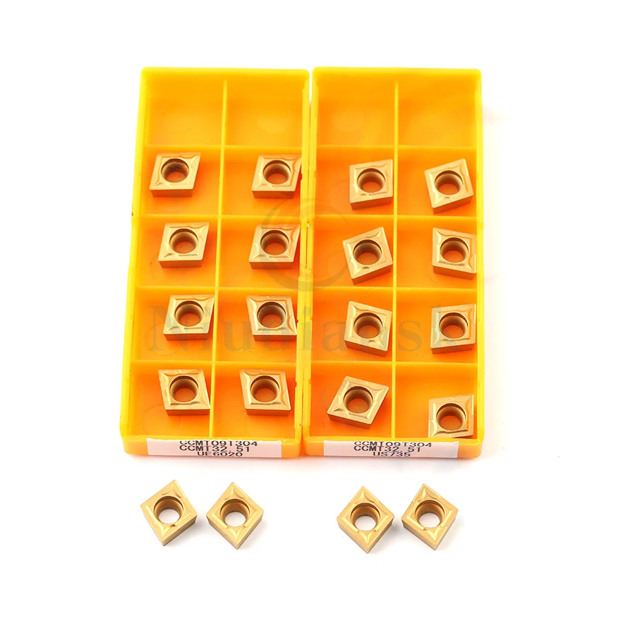 CCMT09T308 VP15TF CCMT09T308 UE6020 CCMT09T308 US735 كربيد تحول المخرطة باستخدام الحساب الآلي إدراج آلة أدوات معالجة مركز مخصصة