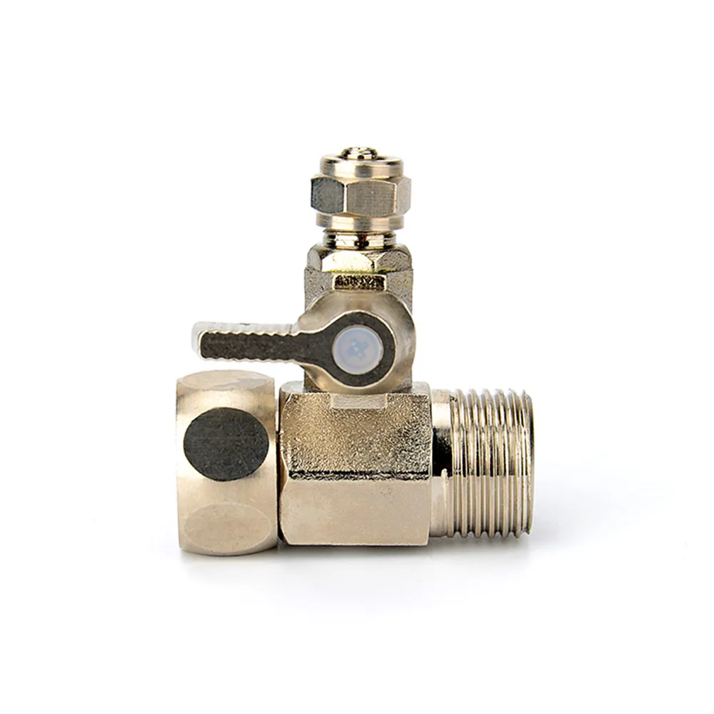 Integral water purification 3 way ball valve water purifier water purifier accessories 6.35mm OD Hose 1/2\