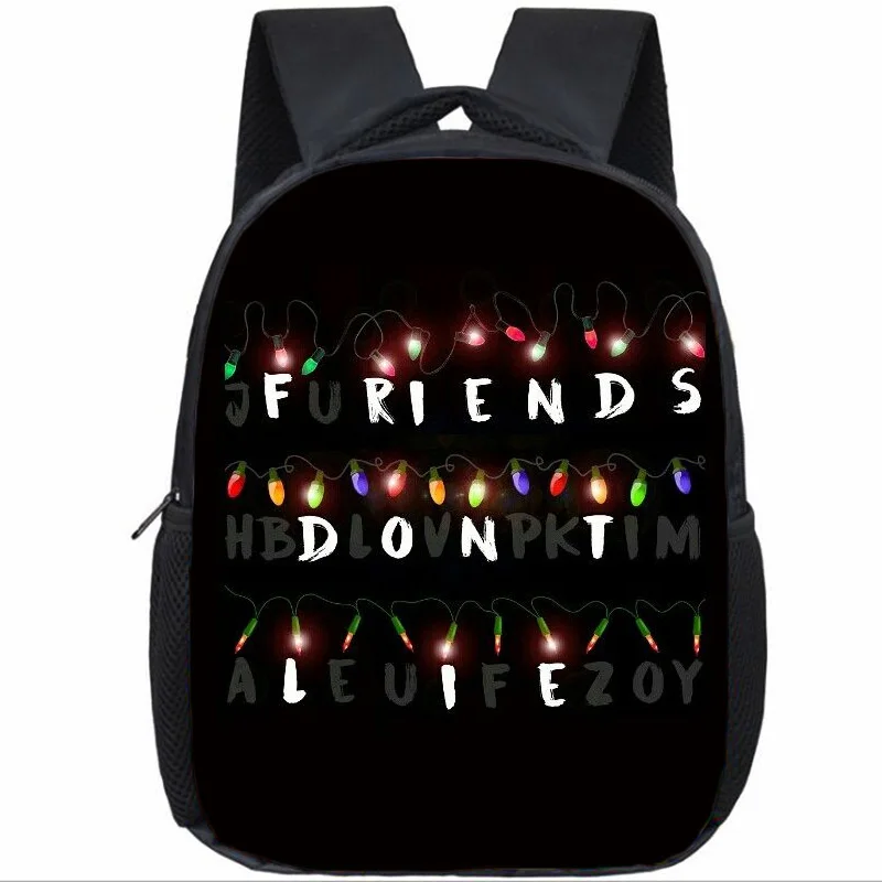 Practicality Backpack Children Kids Backpacks Stanger Things Kindergarten Bag Children Hot Sale Cute School Backpack