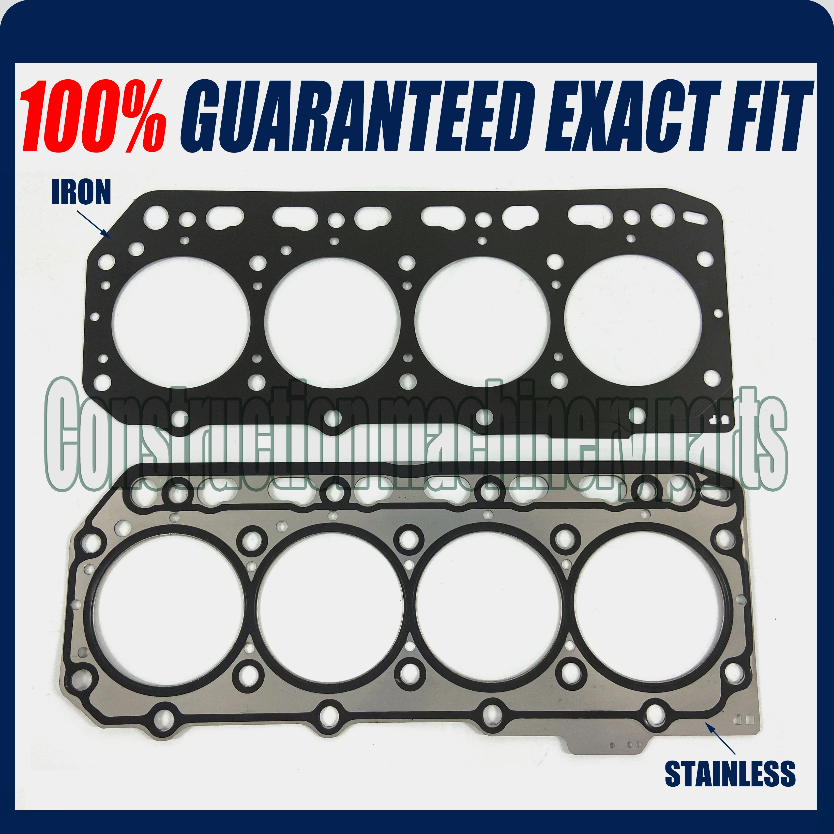 

4TNE82 Cylinder Head Gasket For Yanmar Excavator Tractor Engine Repair Parts