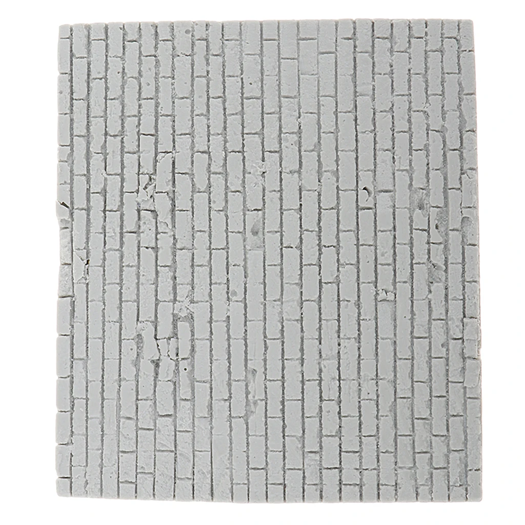 1/35 Resin Garage Kit Brick Wall for WWII War Game Scenery Layout Accessory Unpainted