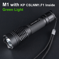 Flashlight Convoy M1 with KP CSLNM1.F1 Green Light Linterna LED Torch 18650 Flash Light Camping Hunting Light Work Lamp Latarka