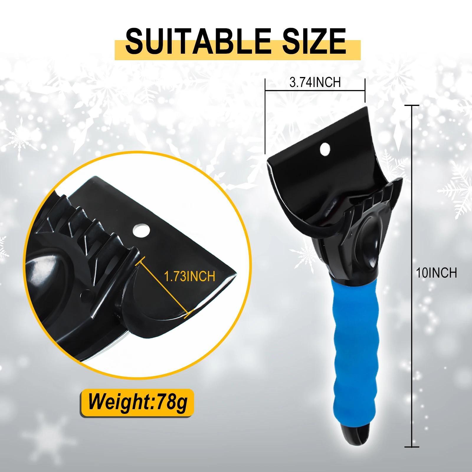 Car Ice Scraper Snow Shovel Windshield Auto Defrosting Car Winter Snow Removal Cleaning Tool Car Accessories snow removal shove