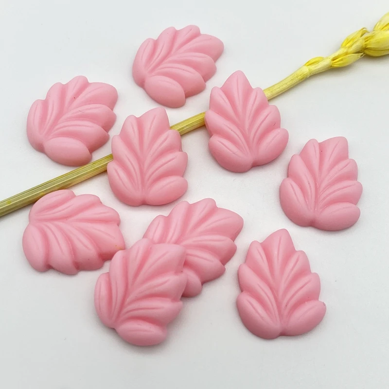 20Pcs Kawaii Cute Mixed Mini Leaves Flat Back Resin Cabochons Scrapbooking DIY Jewelry Craft Decoration Accessories G28