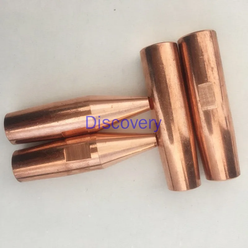 

High Purity Zirconium Zirconium Copper Wear-resistant Spot Welding Head Custom 13*50mm Electrode Head Spot Welding Machine