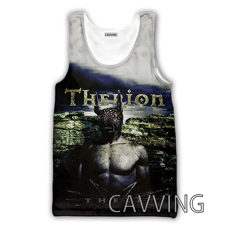 New Fashion Women/Men's 3D Print  THERION BAND  Tank Tops Harajuku  Vest  Summer Undershirt Shirts Streetwear