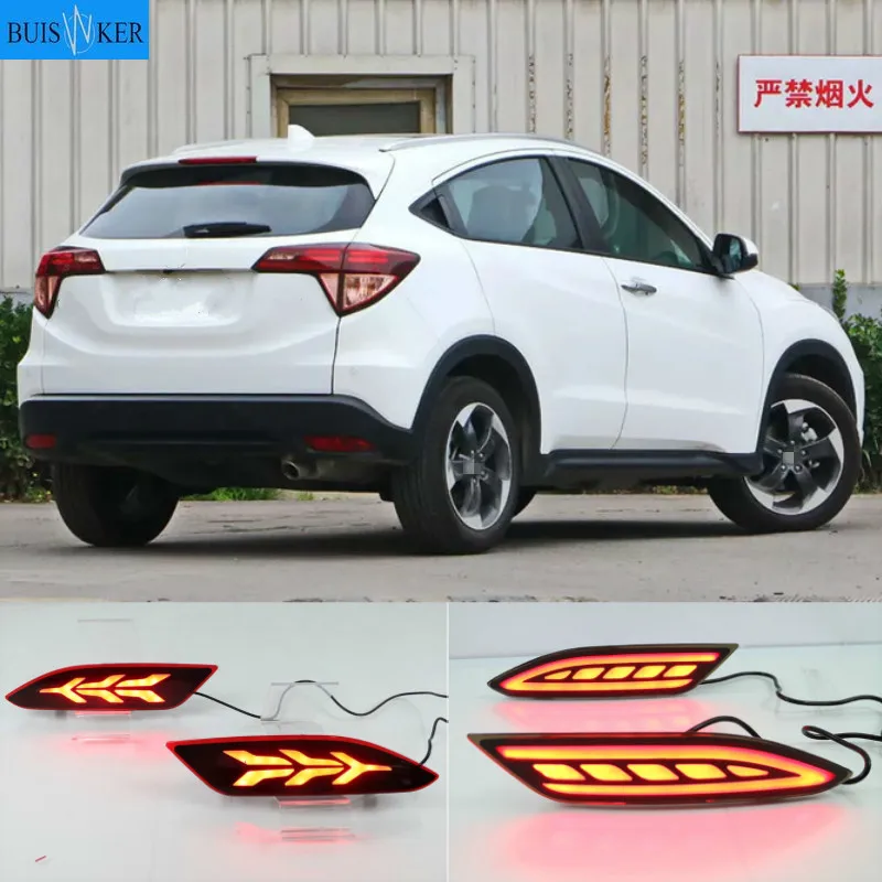 

Светодиодный задний отражатель для Honda HR-V HRV Vezel 2014, 2015, 2016, 2017, 2018, стоп-сигнал