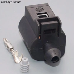 Worlddolden-conector de 1 Pin/vía para Volkswagen, AUDI, VAG 1J0, 973, 701, 1J0973701