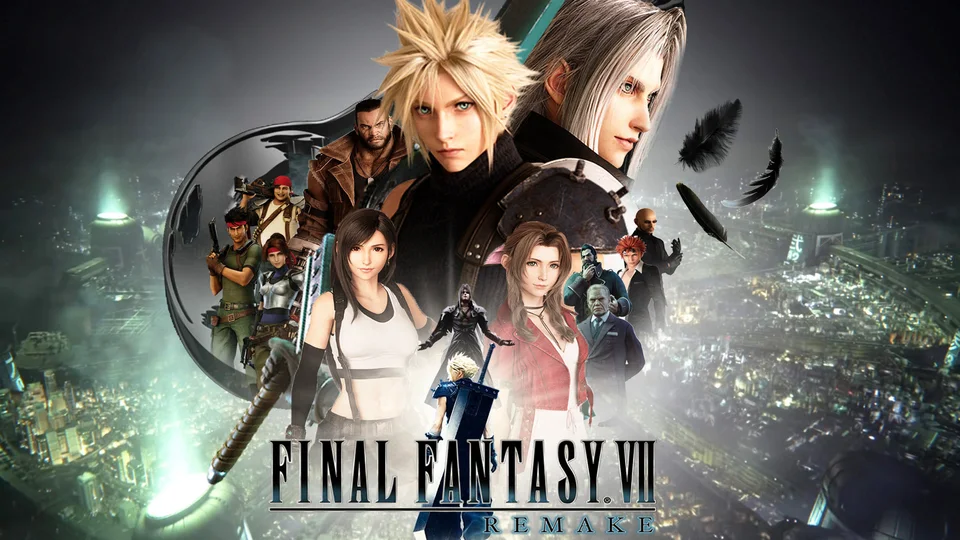 FINAL FANTASY VII REMAKE ポスター 4本セット Final Fantasy VII
