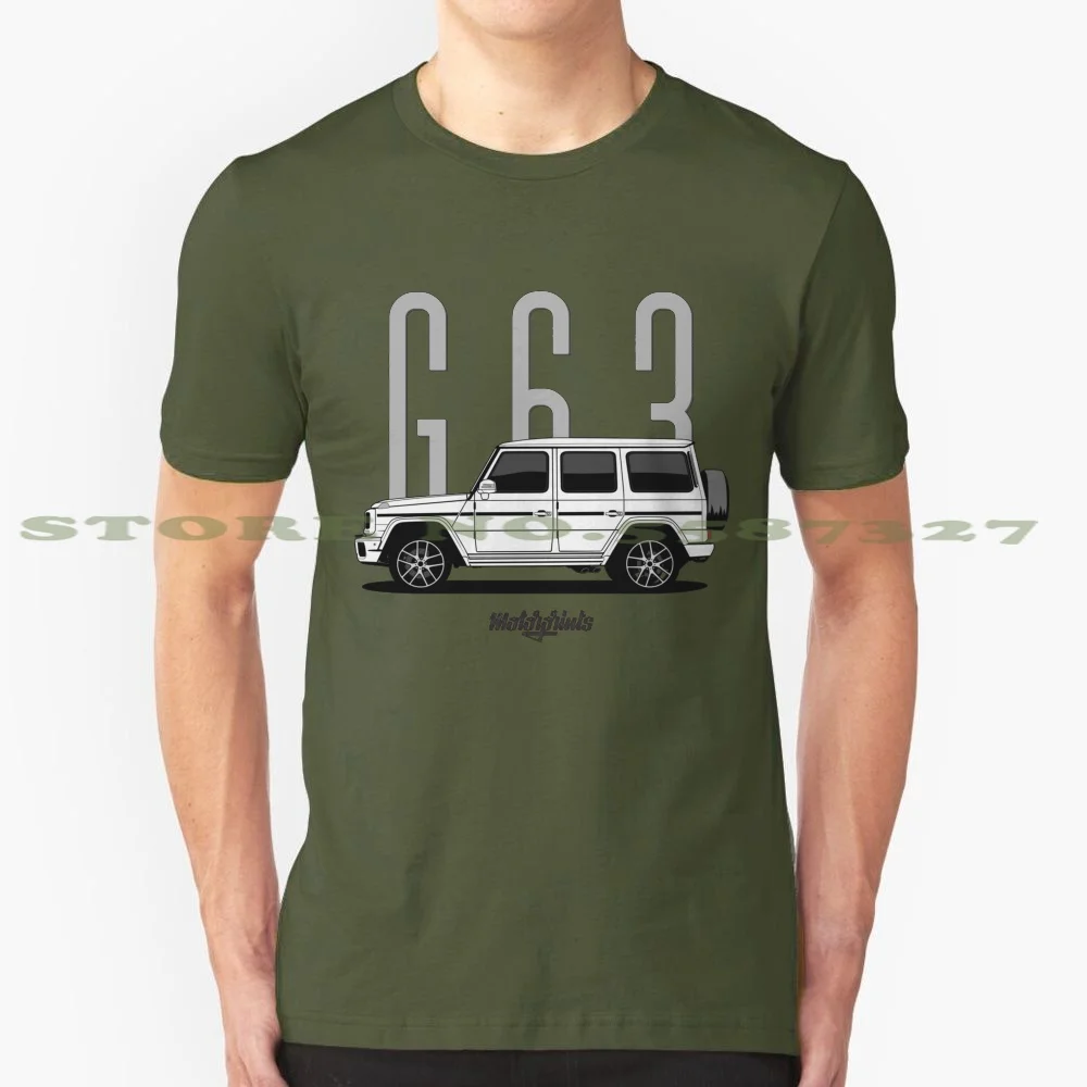 G ( White ) Black White Tshirt For Men Women Gclass Gelandwagen Gwagon Sport Autobahn Carlsson Lorinser W463 G55 G63 G65