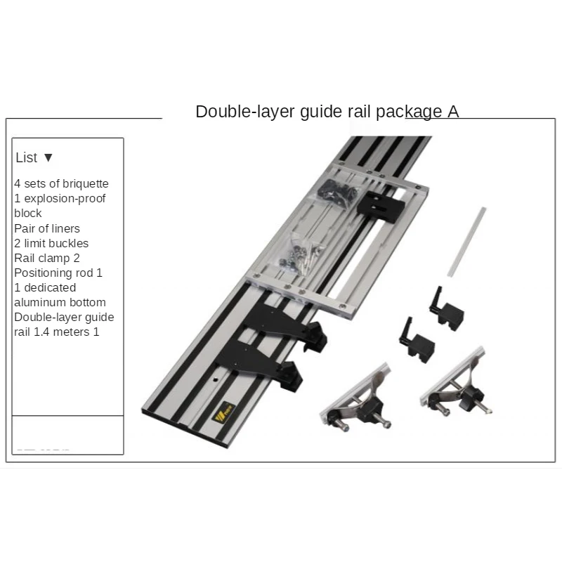 Circular Saw, Universal Guide, Linear, Engraving Machine Guide, Crawler Saw, Plunge Saw, Universal Base for Woodworking