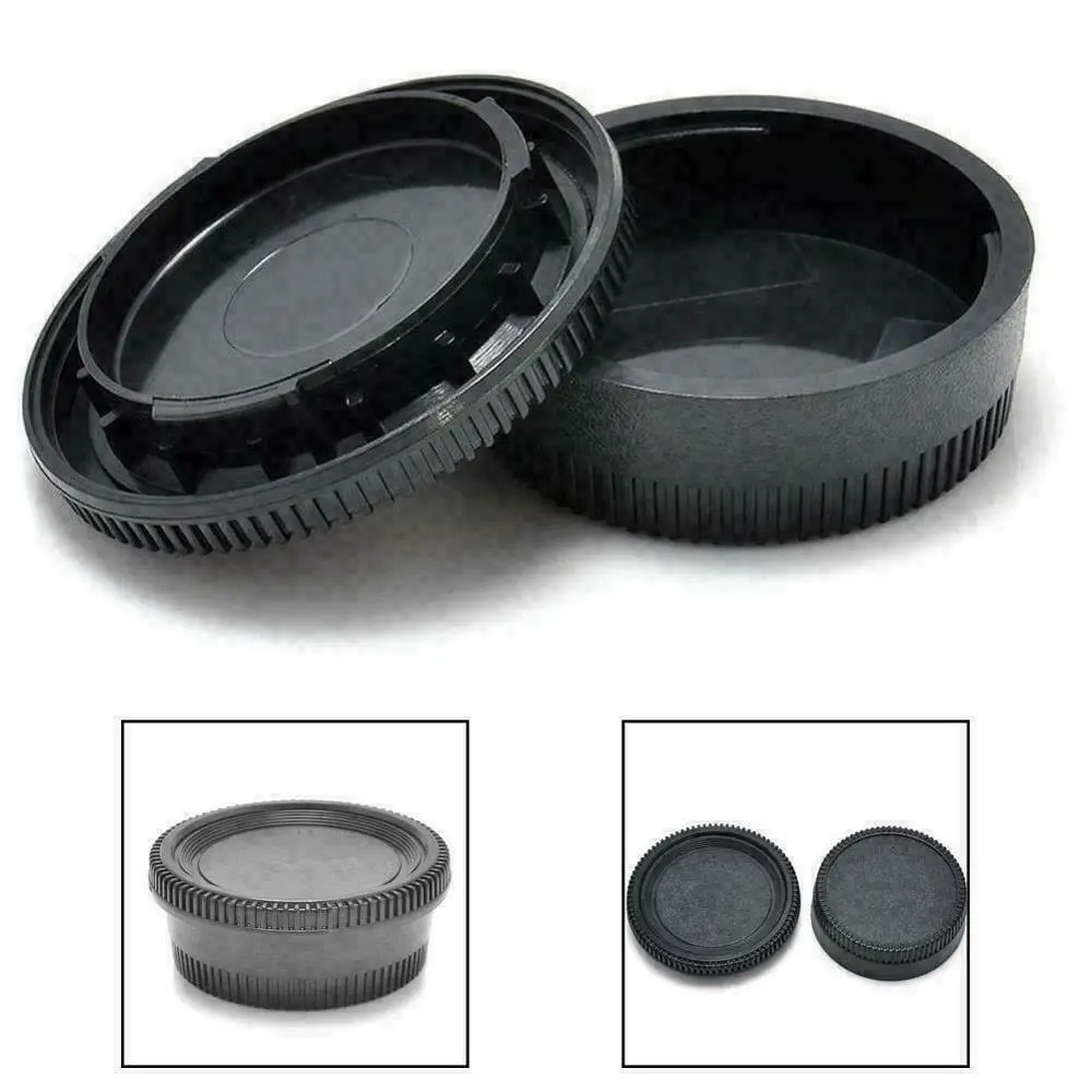 Foleto Rear Lens Cap / Cover+Camera Body Cap for nikon  SLR/DSLR d5100 d5200 d5300 d5500 d3500 d3400d 3100 d3200 d90 d700 d3 d30