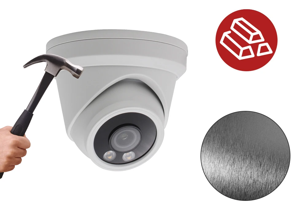 Anpviz 8MP ColorVu IP Camera Starlight POE Turret Super Night Vision 30m Audio IP66 2.8mm Lens Danale Remote View CCTV Outdoor