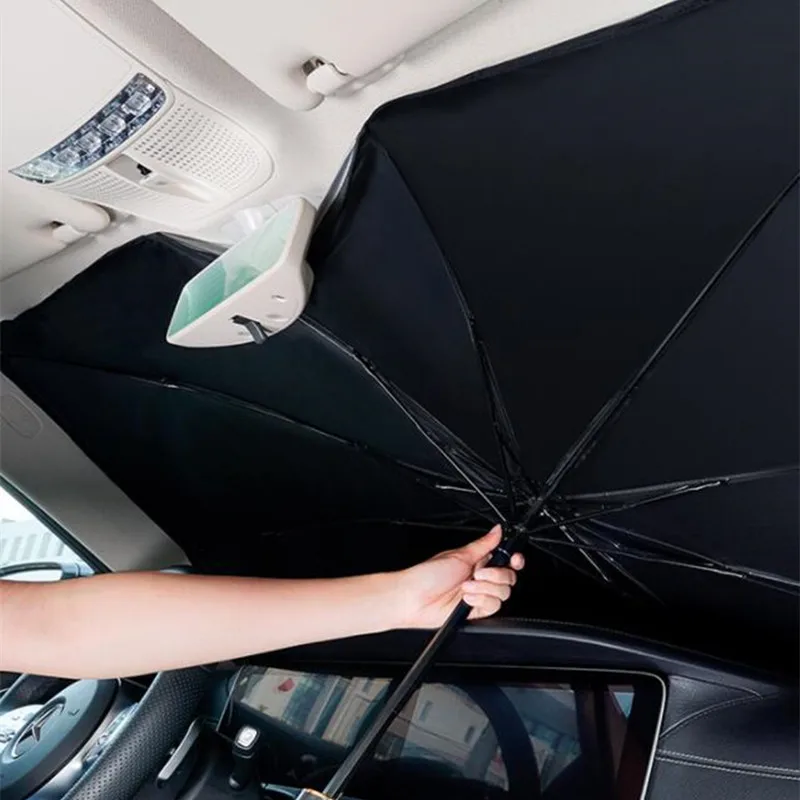 Hot Car Sun Parasol Windshield Protection Accessories For Alfa Romeo 147 156 159 Alfetta Berlina Brera Mito Giulia Milano