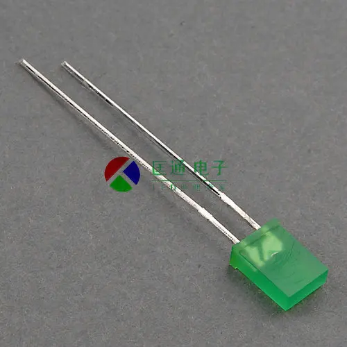 LED light emitting diode 2*3*4 green hair green short feet 234 yellow green 234 green hair green general bright short feet