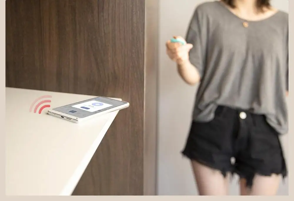 Xiaomi Ranres Anti Lostอุปกรณ์ตำแหน่งอัจฉริยะปลุกค้นหาสัตว์เลี้ยงกระเป๋ากระเป๋าสตางค์Key Finderโทรศัพท์กล่องค้นหาMijia App