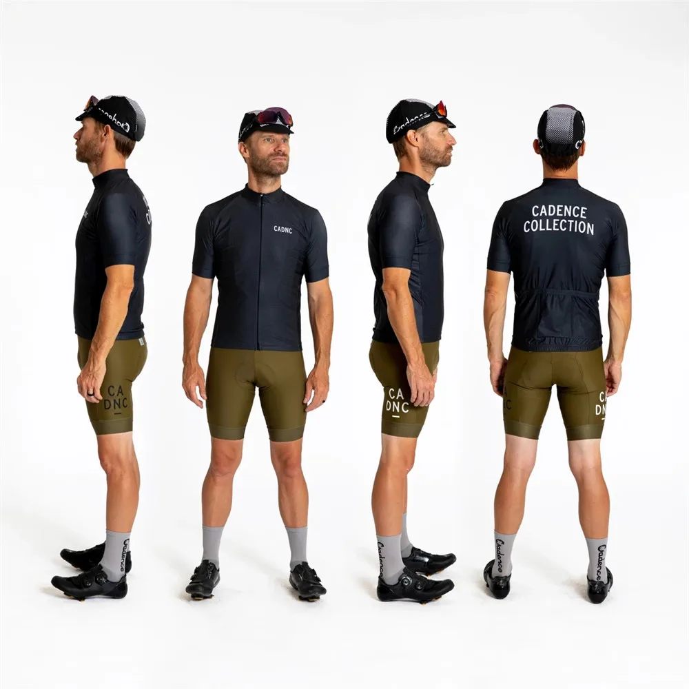 Cadence Replica 2021 Cycling Jerseys Suit Bicycle Clothes Breathable MTB Pro Team Short Sleeve Bib shorts Ropa Maillot Ciclismo