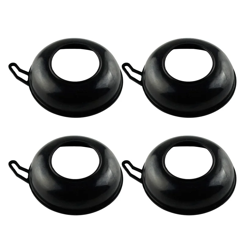 الطريق العاطفة 4 قطعة اكسسوارات الدراجات النارية المكربن الحجاب الحاجز لهوندا CB400 CBR400 VTEC I II III CBR23 CBR29 #3