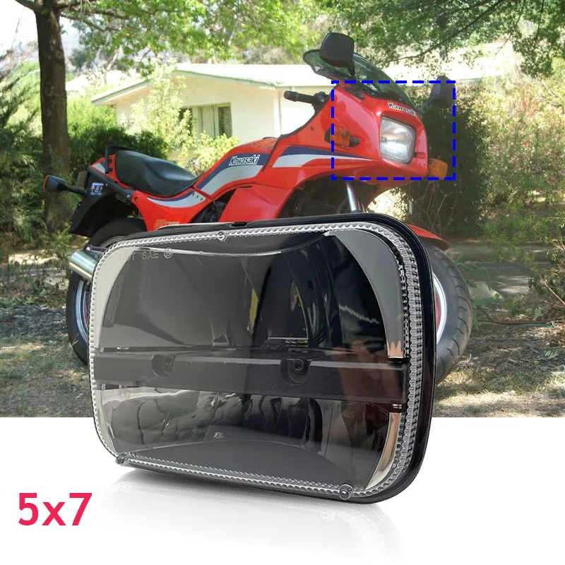 

7x6 LED Headlights H4 Light For Suzuki Katana Kawasaki GPZ 750 900
