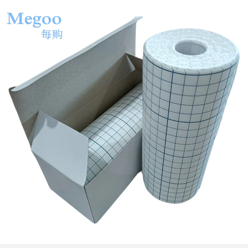 2Rolls First Aid Hypoallergenic Gauze Needle Wound Dressing Fixation Tape Patches Bandage Medical Adhesive Non-woven Tape