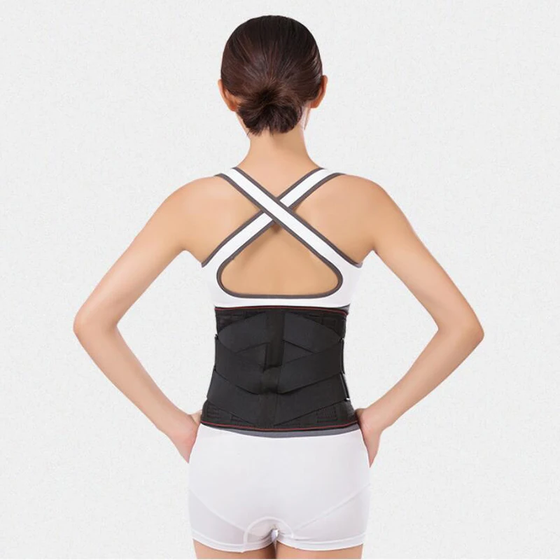 Medical Corset Back Lumbar Support Back Brace Support Belt Men Magnets Massager Waist Protection Magnetic Therapy