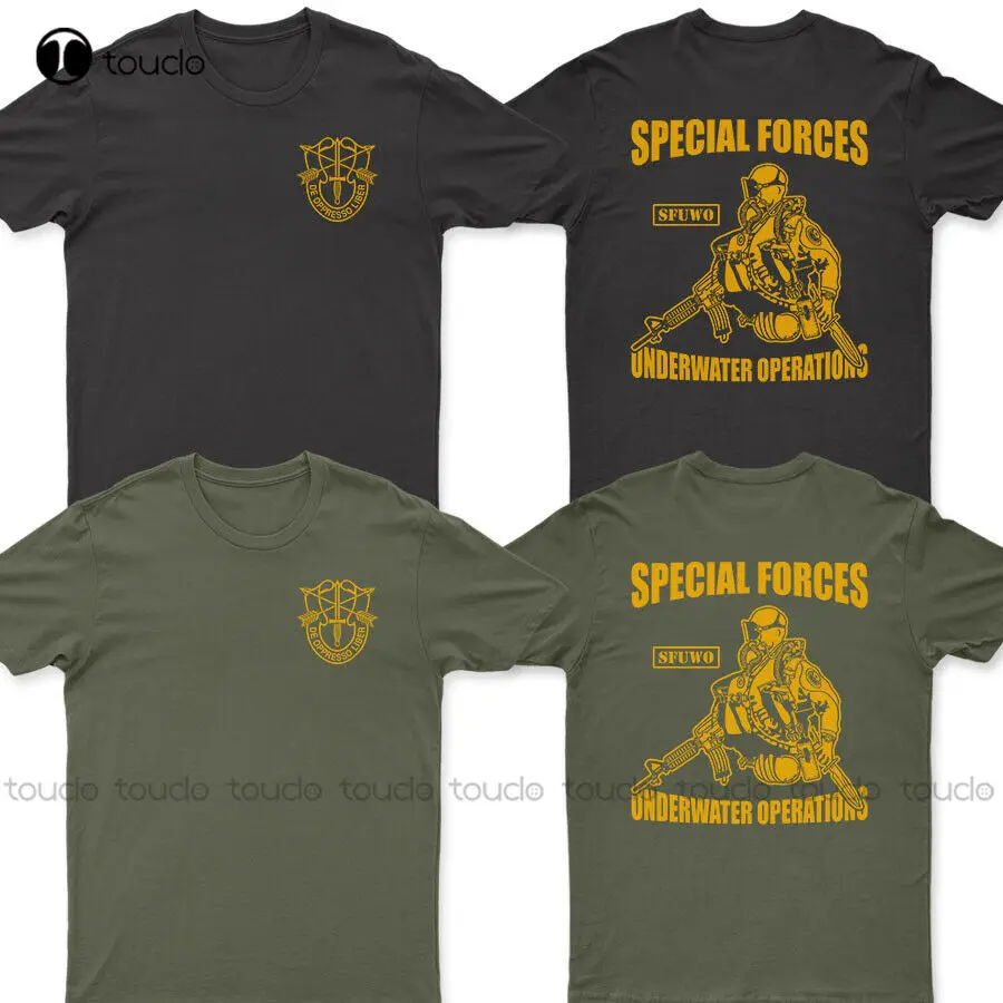 New Special Forces Underwater Operations Sfuwo Combat Diver T - Shirt T Shirts For Men Cotton Tee S-5Xl